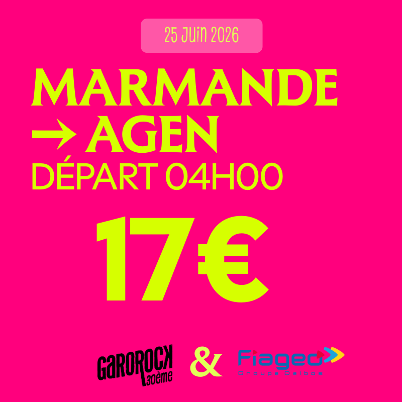 25 juin — Marmande → Agen, départ 4h00