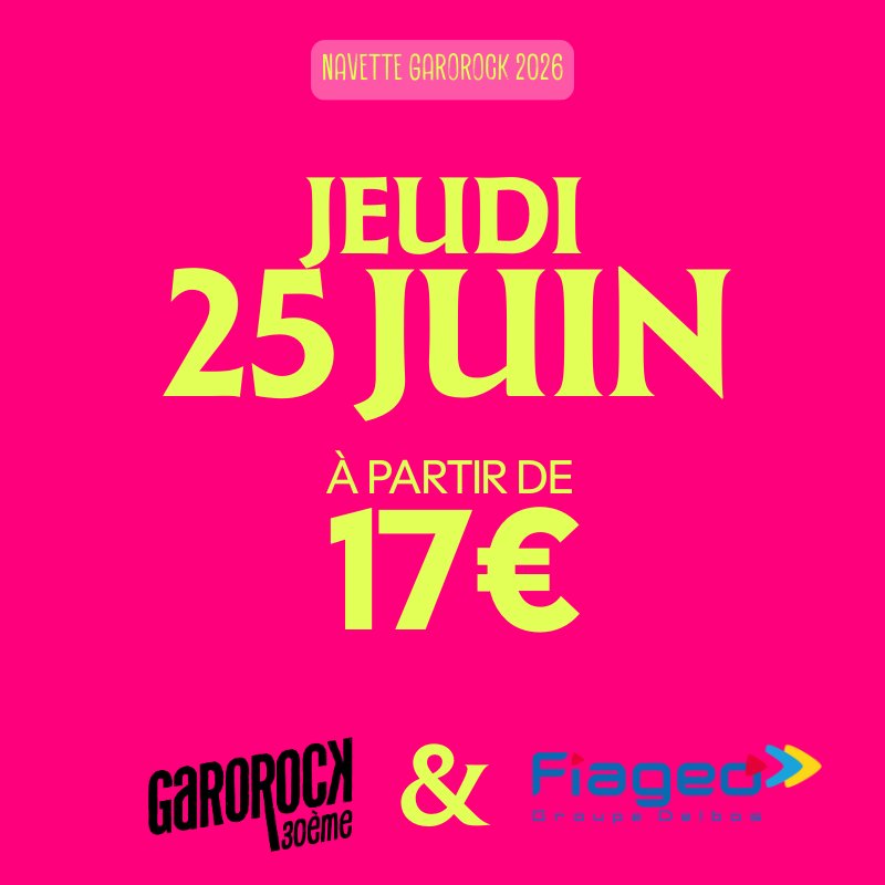 JEUDI 25 JUIN 2026 (DÉPART NAVETTE 4h00)