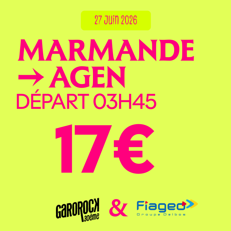 27 juin — Marmande → Agen, départ 3h45