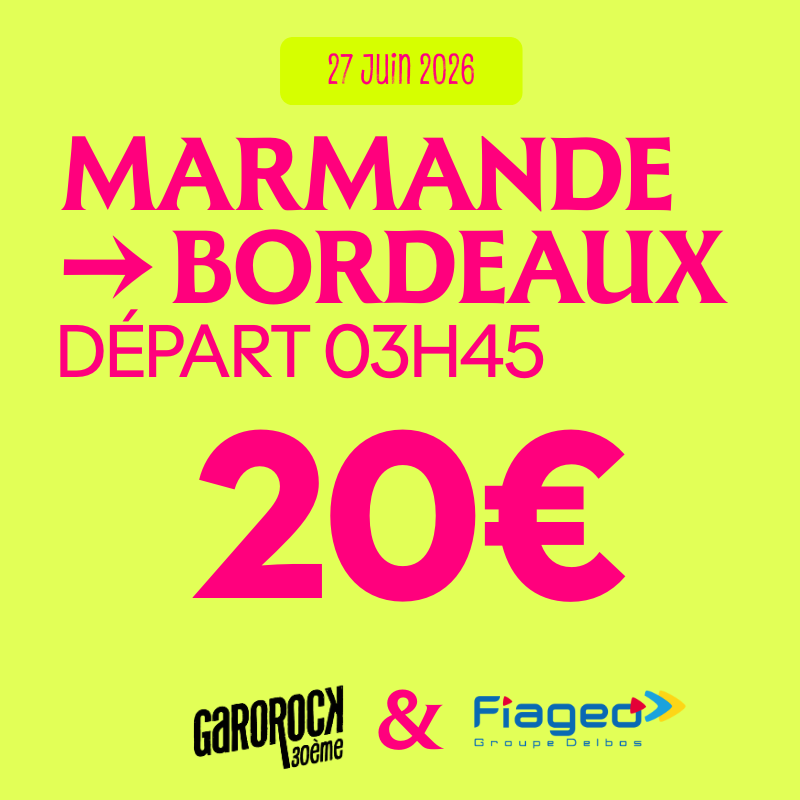 27 juin — Marmande → Bordeaux, départ 3h45